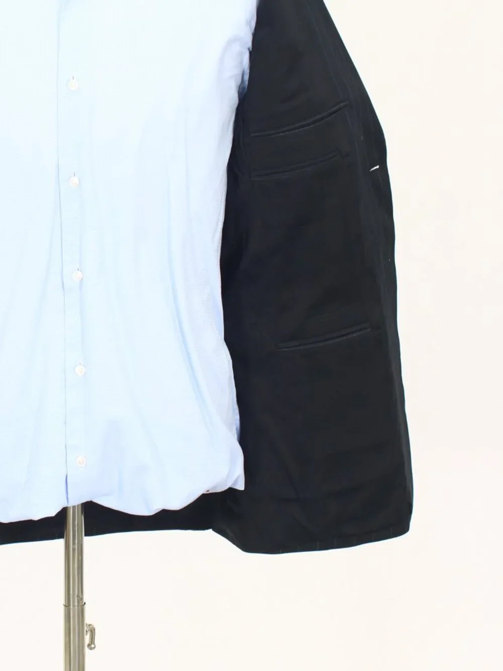 Jos. A. Bank 36R 30x31 Gray Full Suit 2-Button Stripe R934